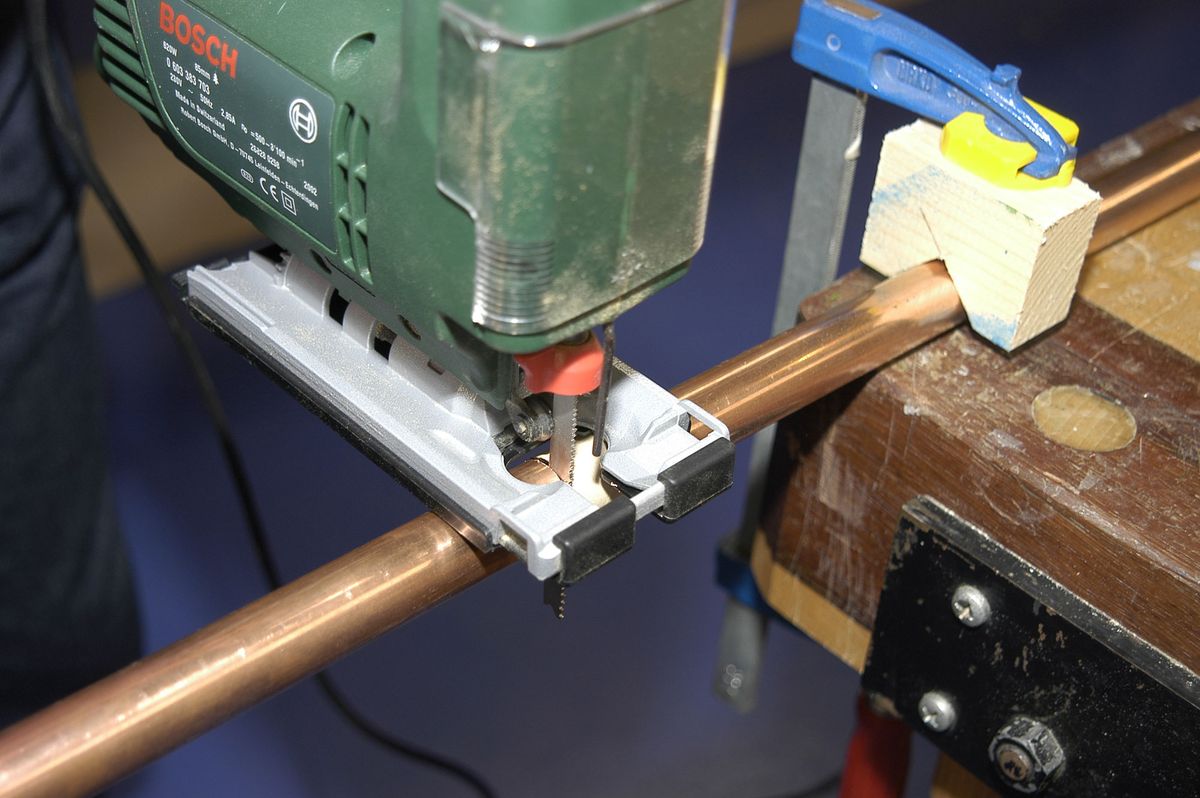 Hacer un calienta toallas paso 1