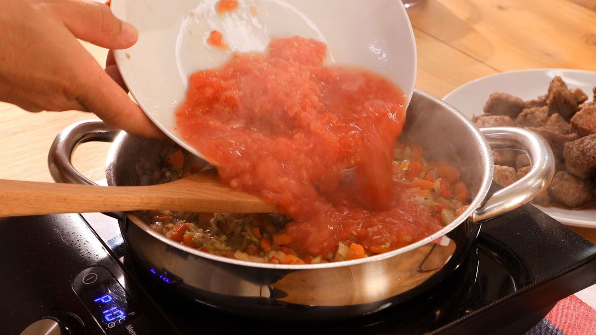 Goulash húngaro   Paso 4