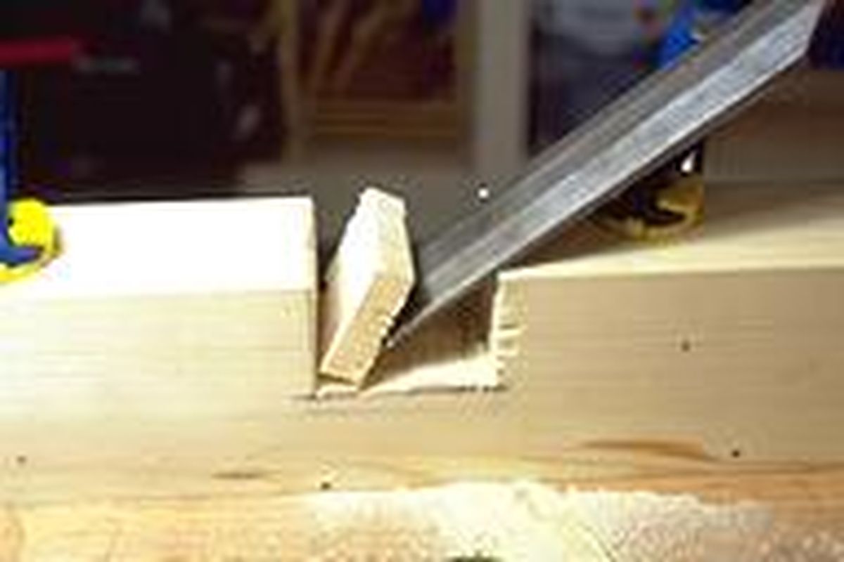 Hacer un árbol de Navidad de madera paso 4