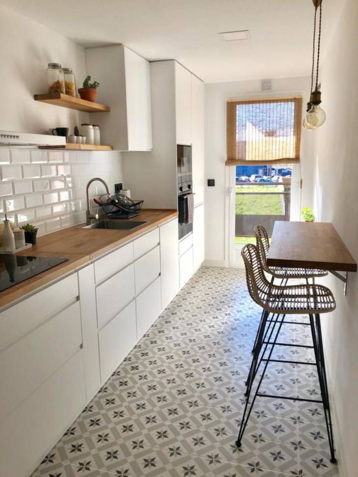 cocina blanca azulejos blancos baldosa hidraulica pinterest tramontana studio sl