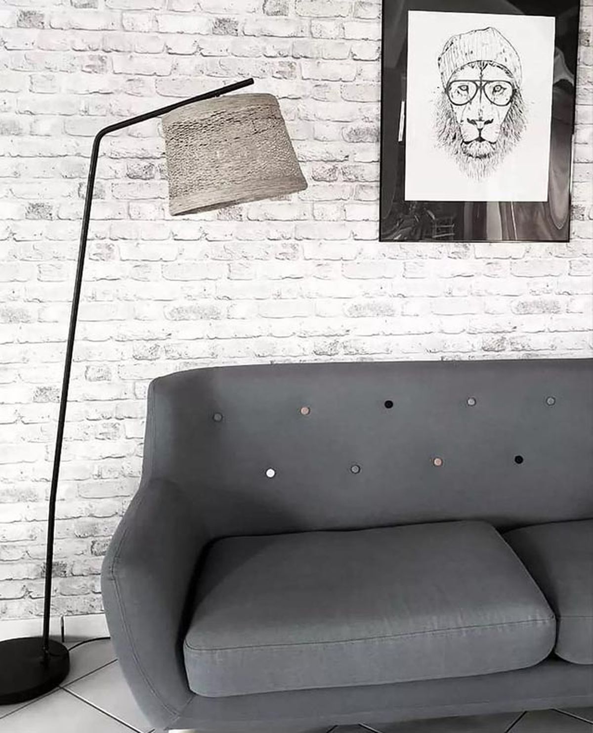 papel pintado 70 ladrillo