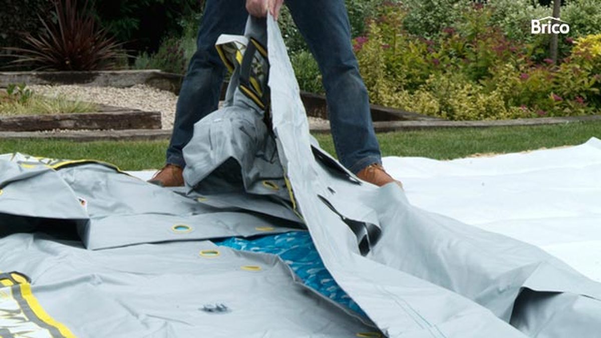 Piscina desmontable paso 6