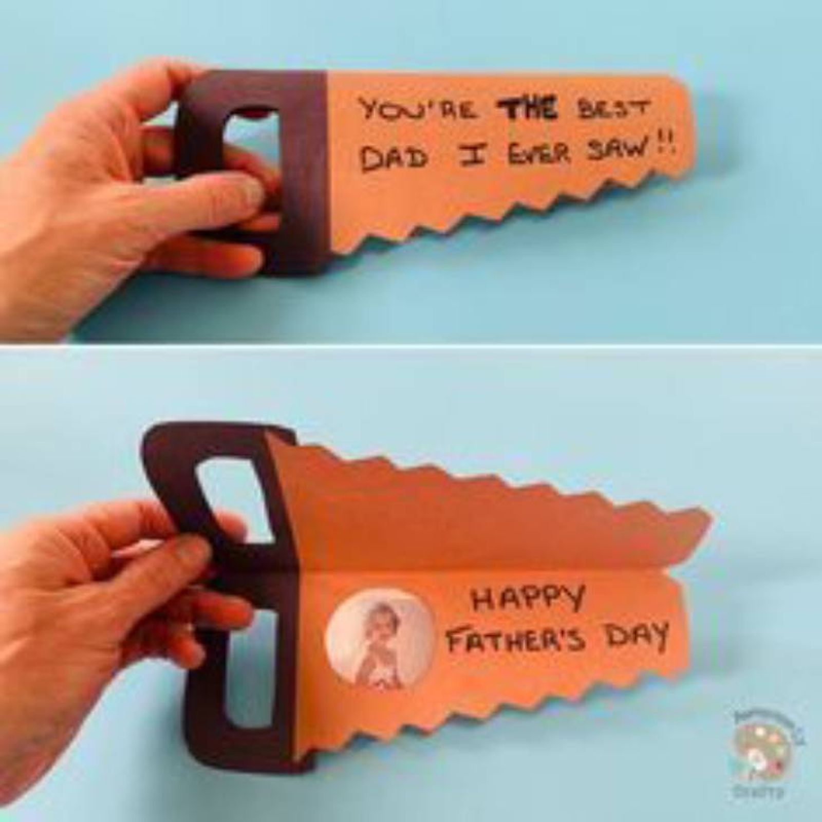 manualidades dia padre sierra de carton con foto pinterest
