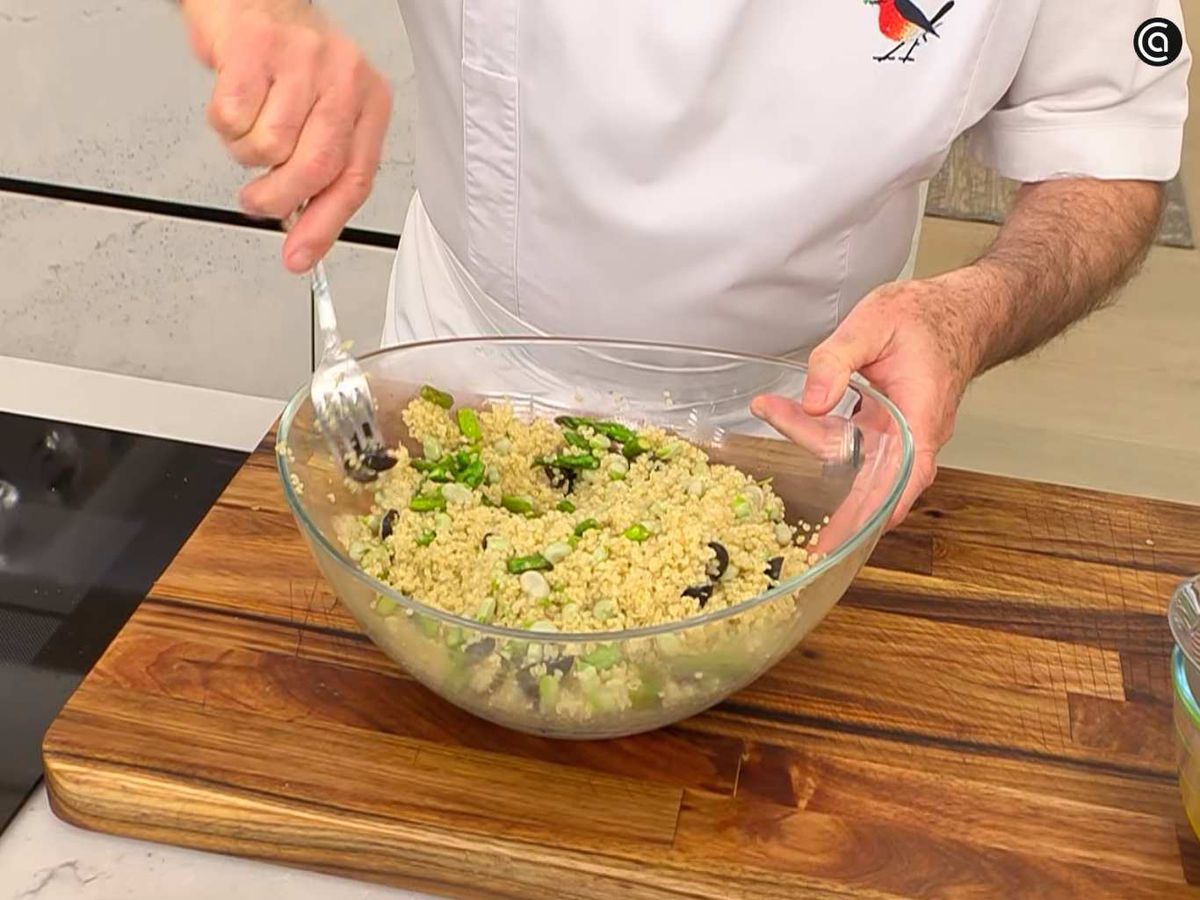 Mezcla los ingredientes