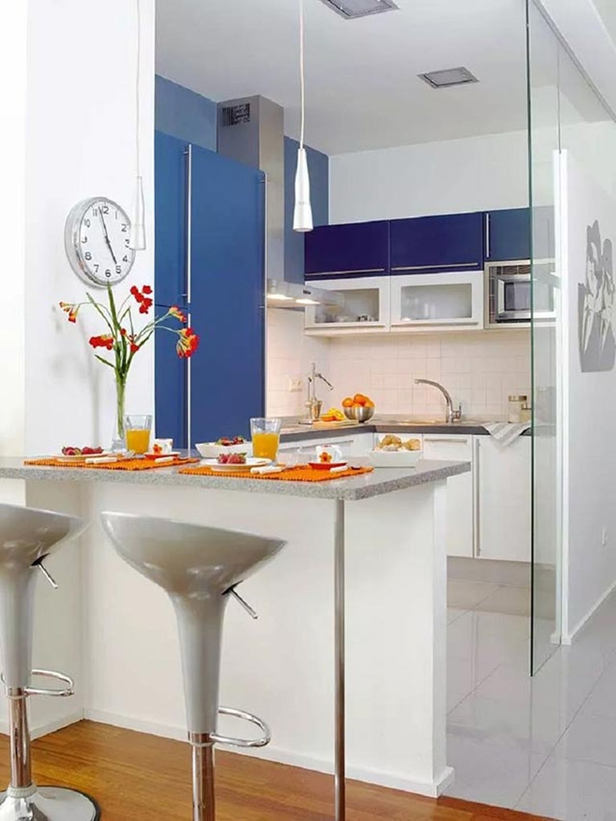 Cocinas con barra una tendencia decorativa y funcional 9