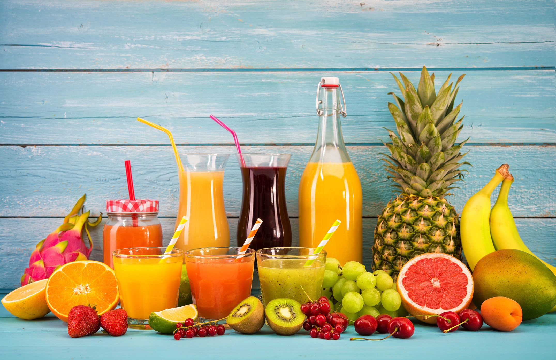 zumos de frutas