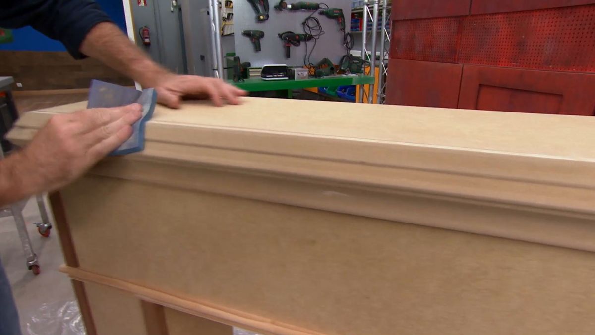 Cómo hacer una chimenea decorativa paso 9