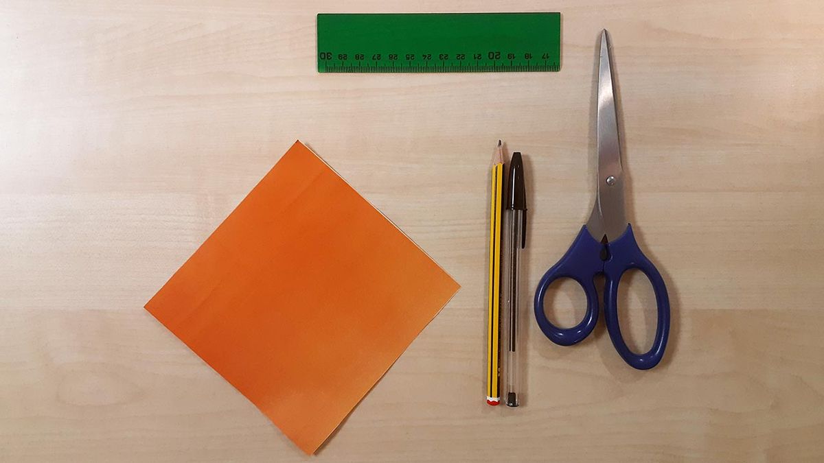 como hacer un perro shiba inu de origami materiales