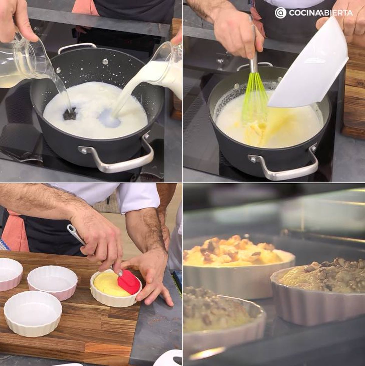 polenta al parmesano pasos