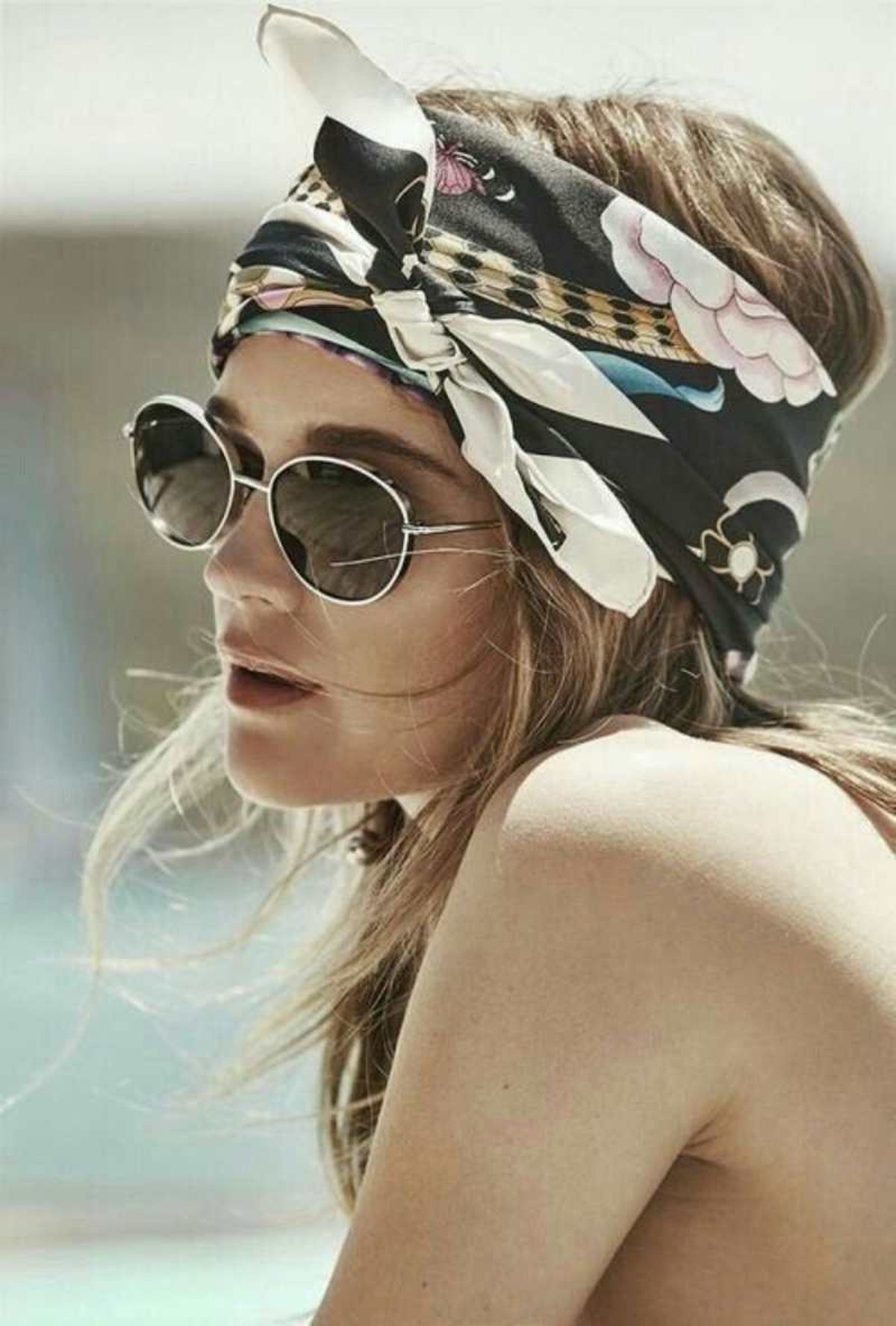 Pañuelo estilo boho chic