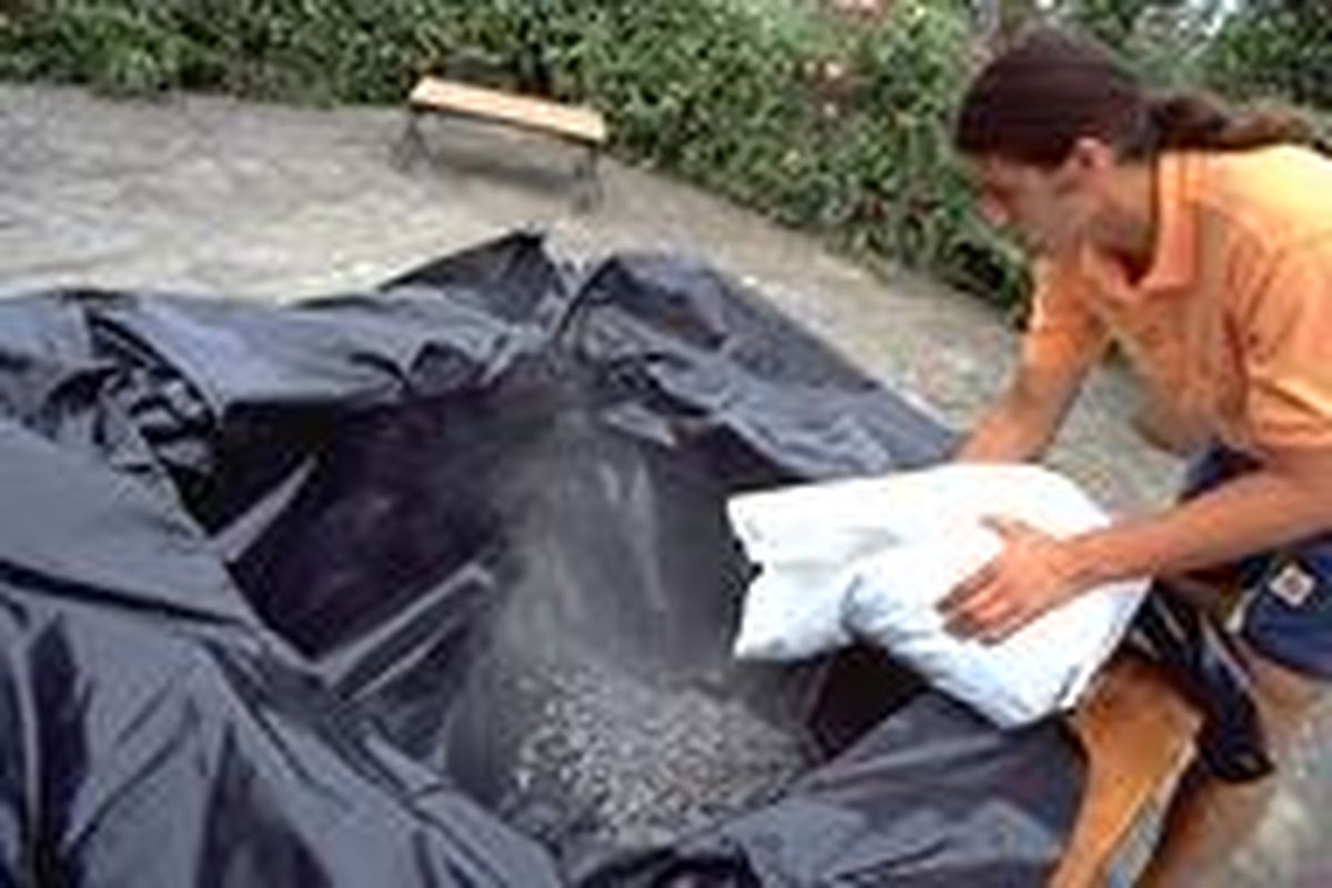 Jardinera o contenedor grande de madera paso 7