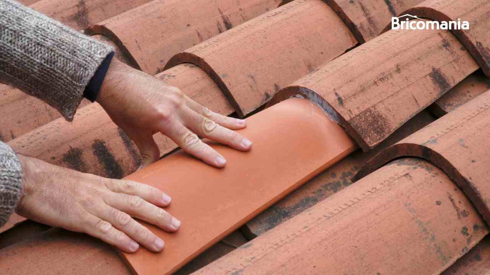 Arreglo de una teja vieja