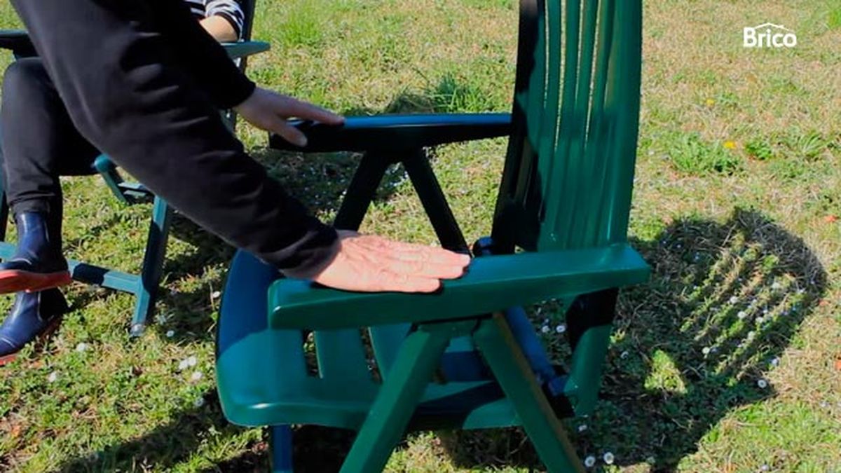 Recuperar silla de plástico paso 9