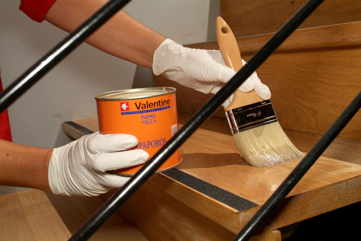 Reparar escalera de madera paso 5