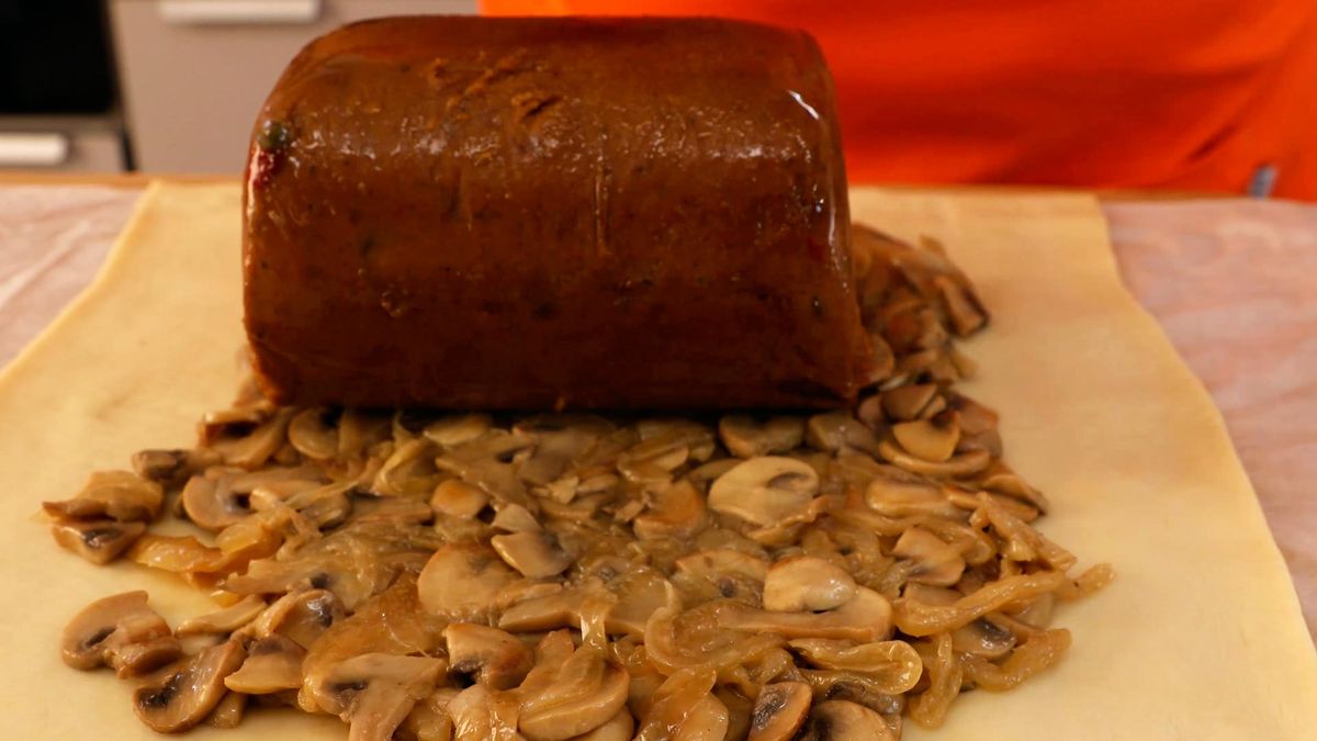 Receta de solomillo Wellington vegano   paso 5