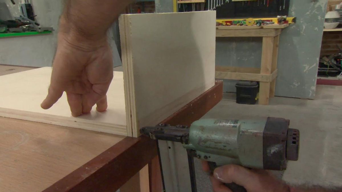 Como hacer una cama para perros de madera paso 3