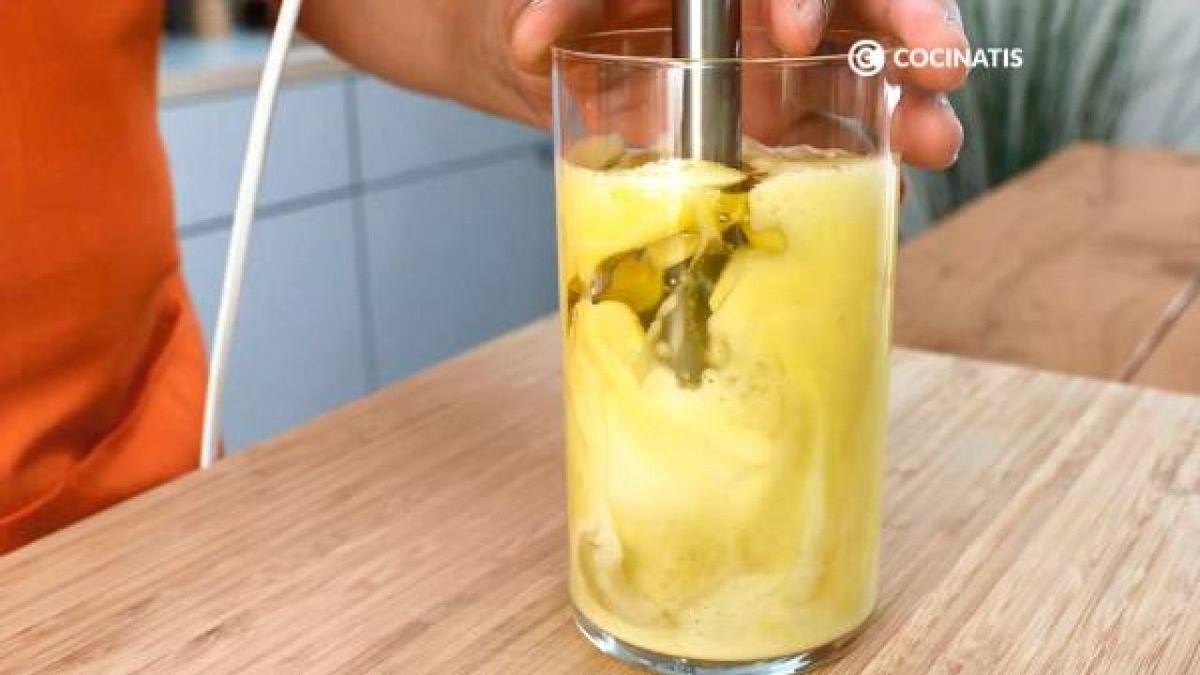 Receta cómo hacer mayonesa casera  paso 2
