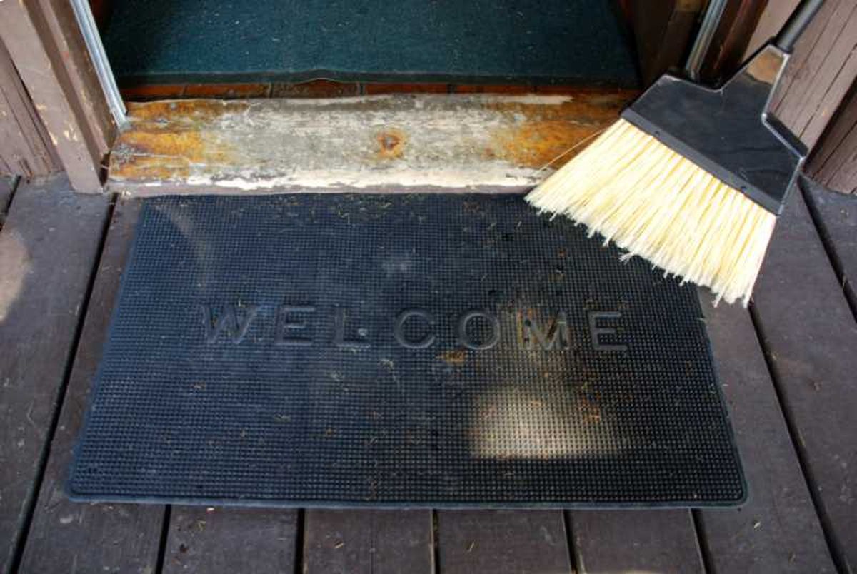 El amoníaco elimina los malos olores del felpudo