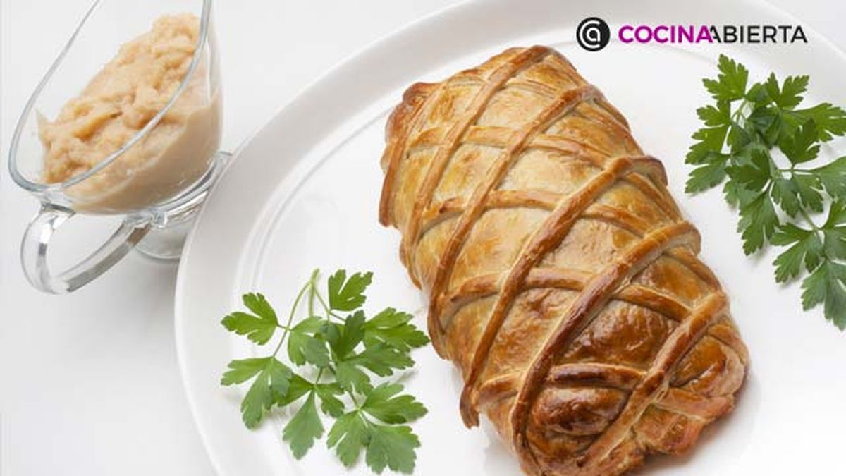 salsa manzana para solomillo wellington