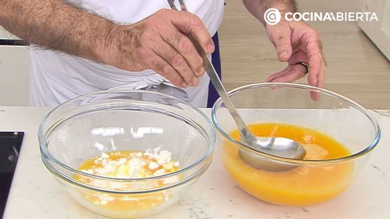 postre de naranja y coco