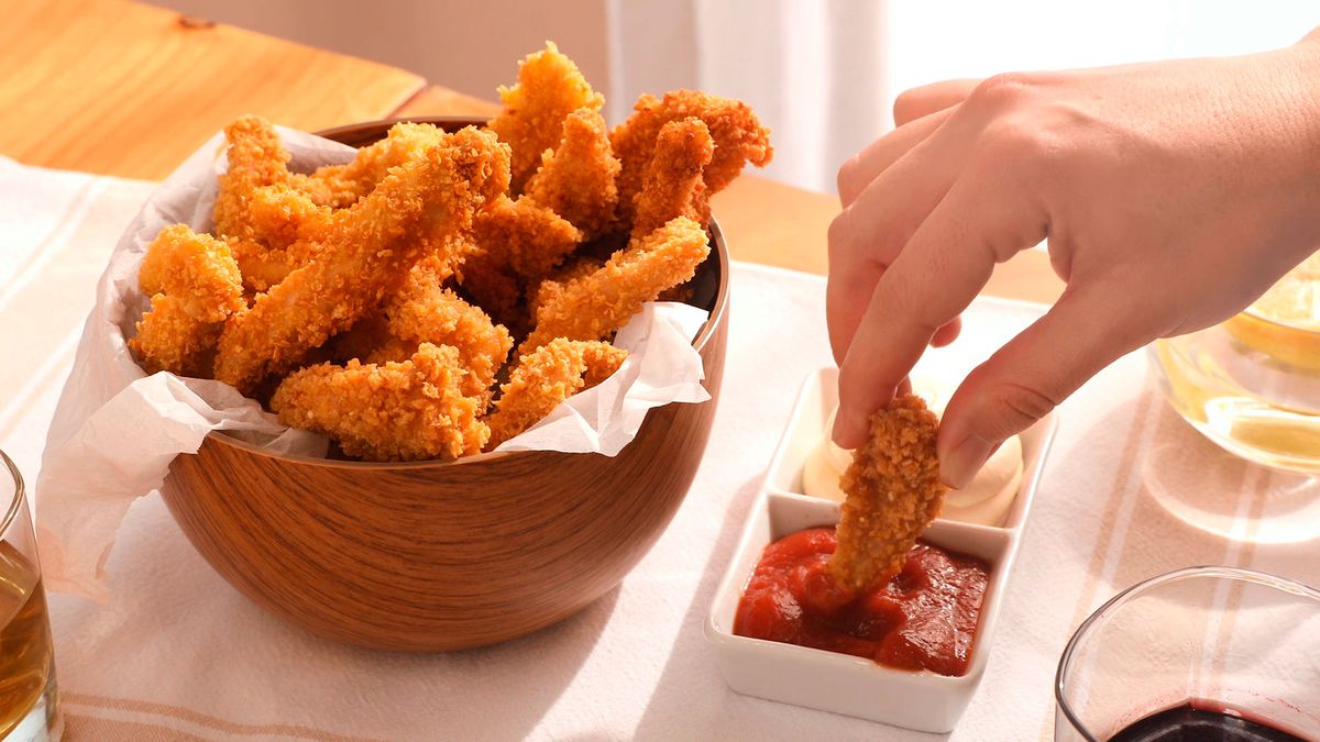Fingers de pollo   Paso 5