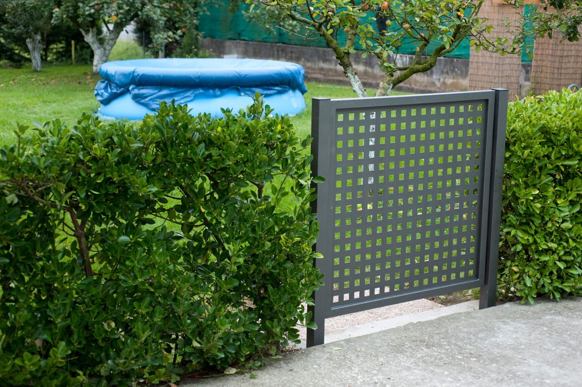 Bricomanía   Puerta cancela metálica 33