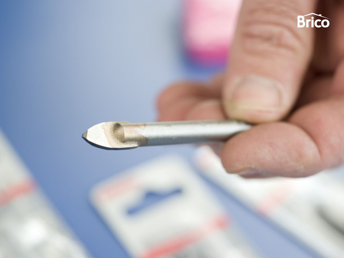 Broca para taladrar cristal