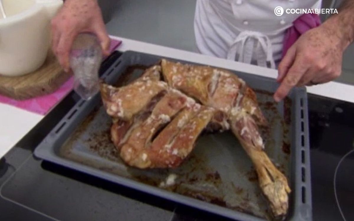 Cordero al horno - paso 2