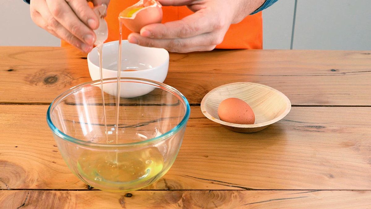 Receta de tortitas de avena fitness  paso 1