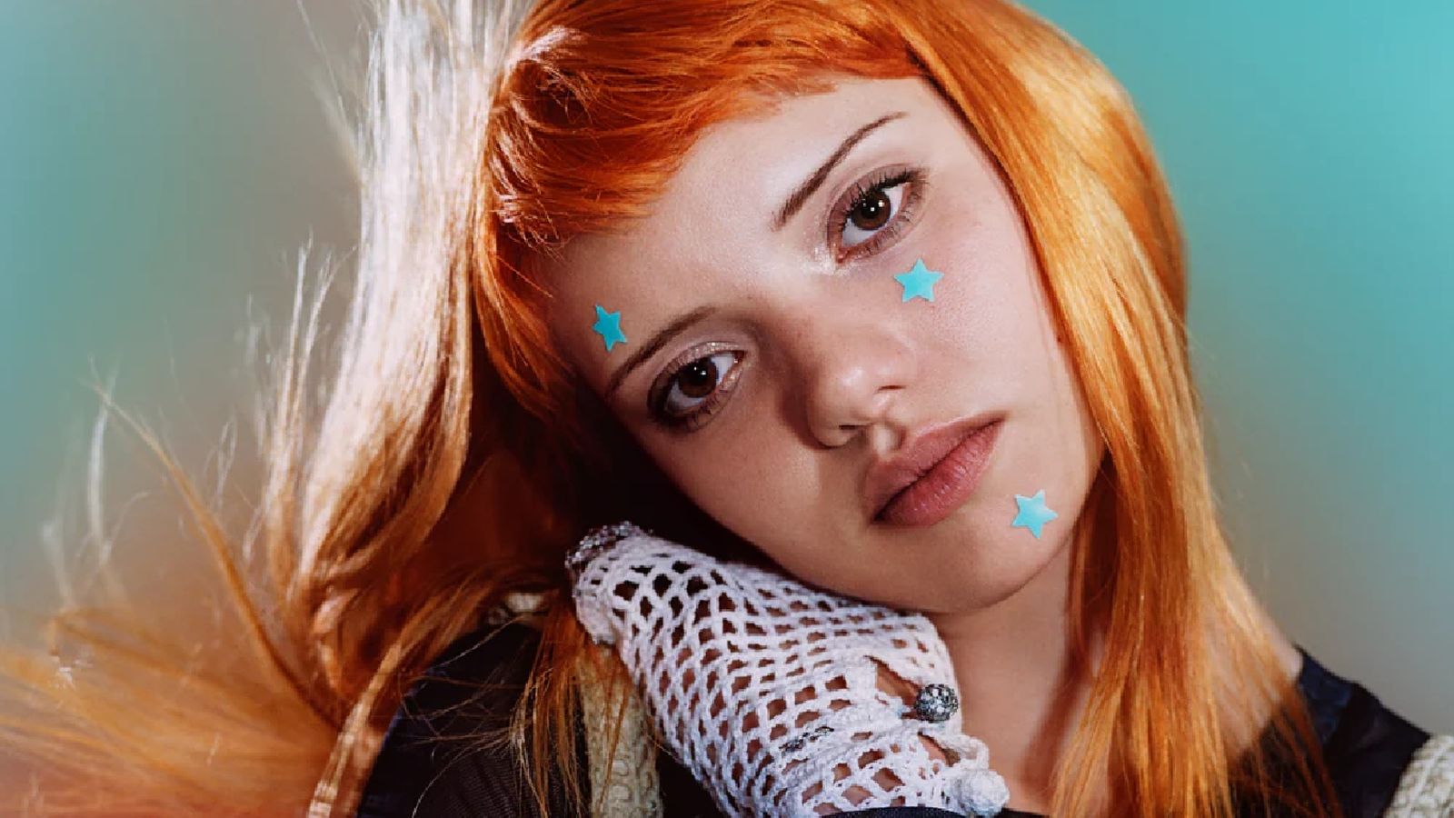 Parches para la cara con forma de estrella