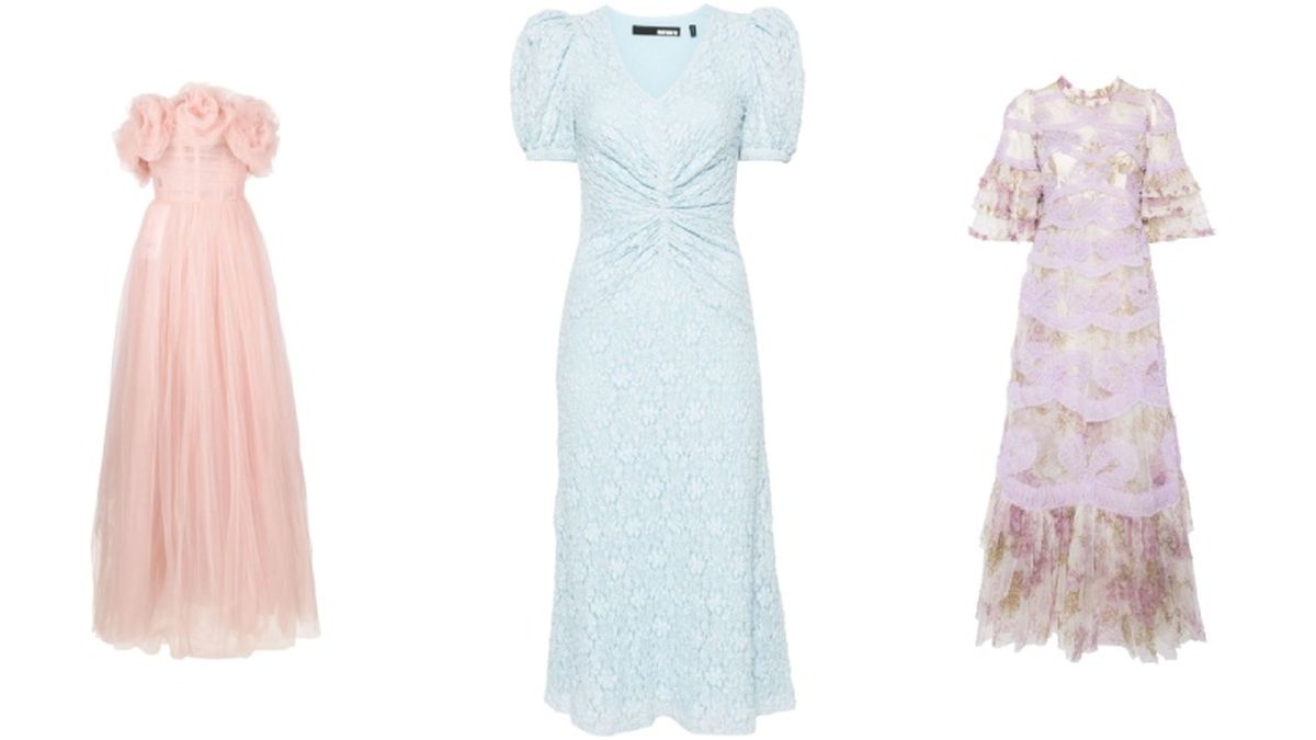 Diseños de Ana Radu, Rotate Birgen Christensen y Needle & Thread / Fotos: Farfetch