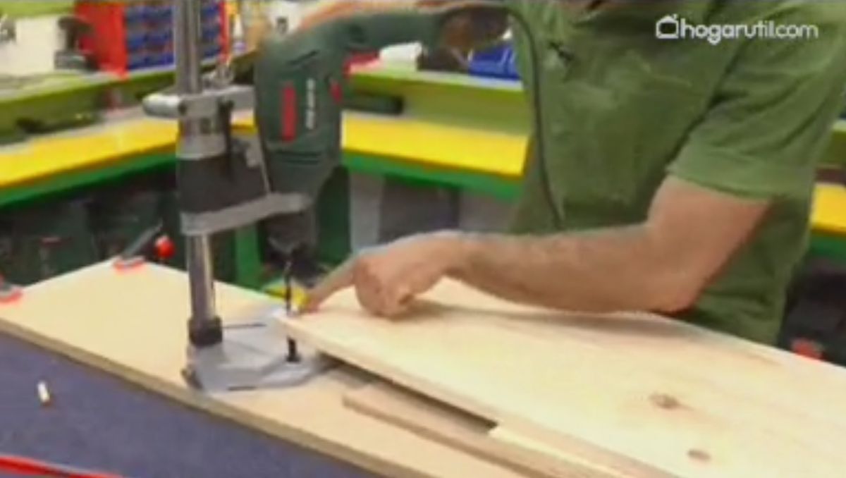 Hacer orificios con taladro