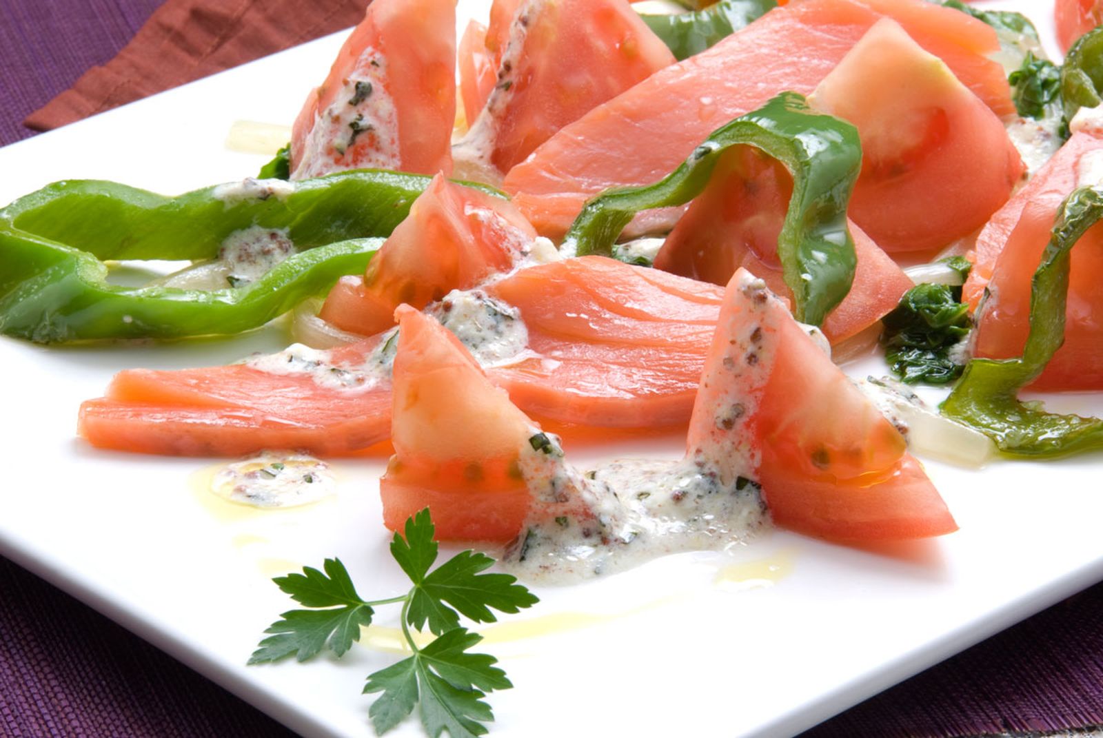 ensalada tomate pimientos salmon karlos arguinano xl