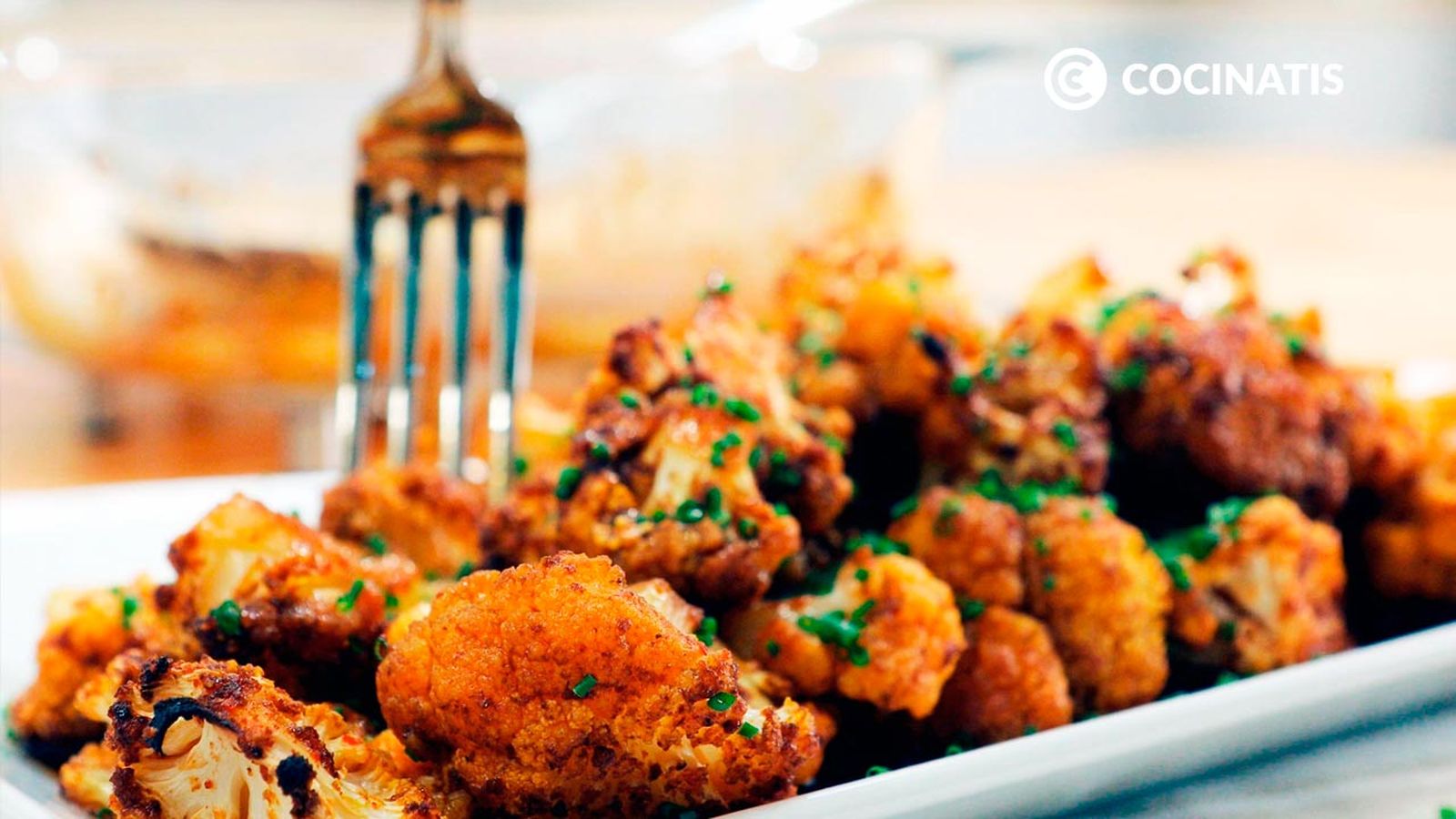 Coliflor al horno con especias