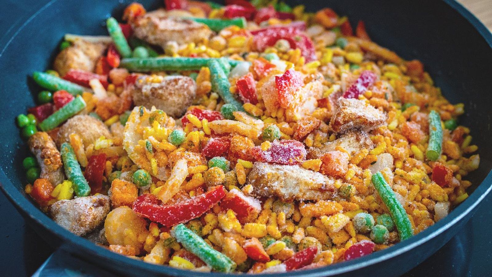 Congelar arroz