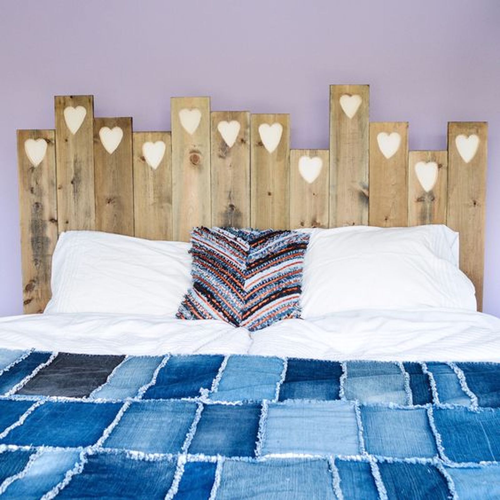 cama completa con romantico