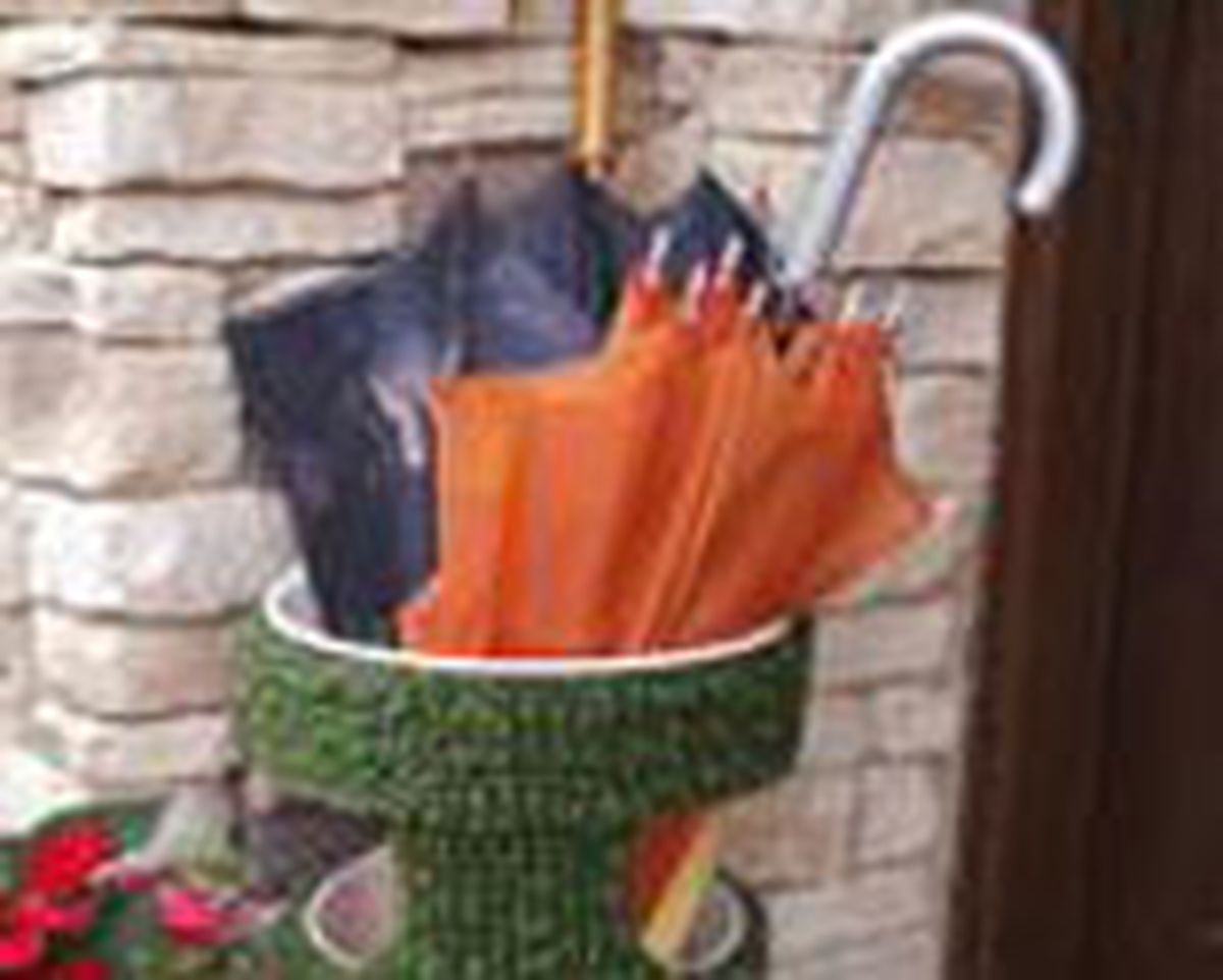 Brico 0484 2 Paraguero decorativo exterior paso 7