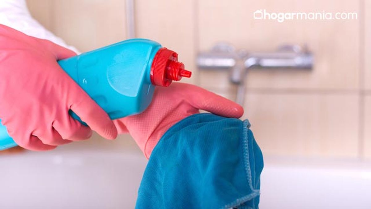 como limpiar el bano en diez minutos productos