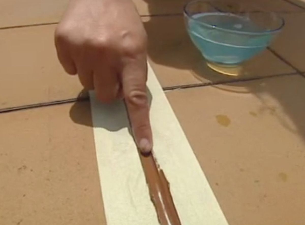 Mantenimiento de las juntas de dilatación paso 5