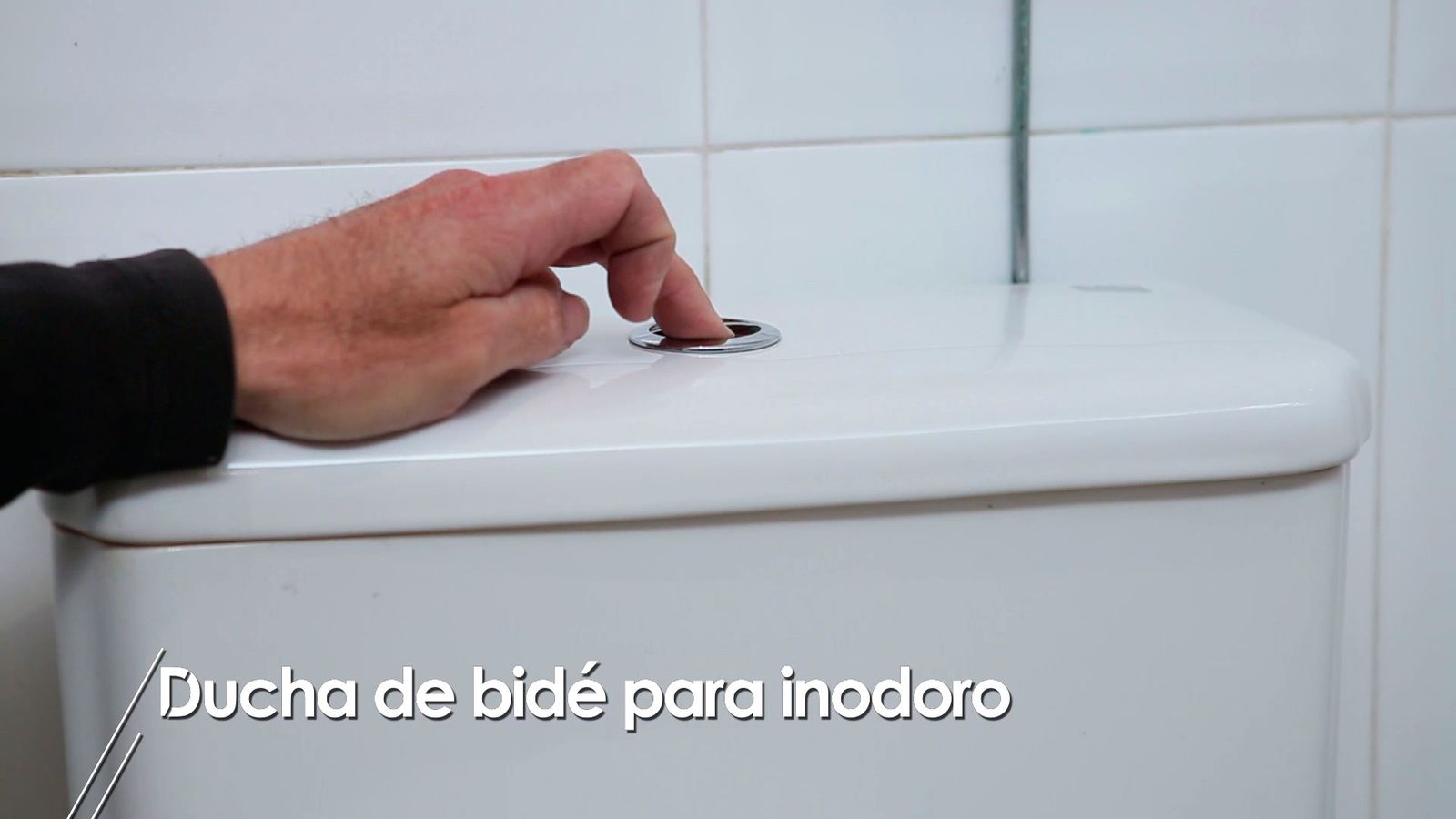Cómo instalar una ducha de bidé para inodoro paso 2