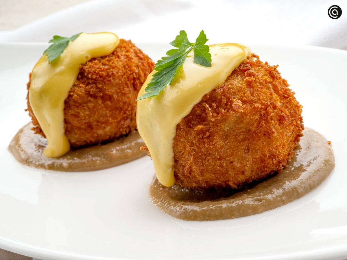 Bomba de carne con salsa picante, la receta de Joseba Arguiñano