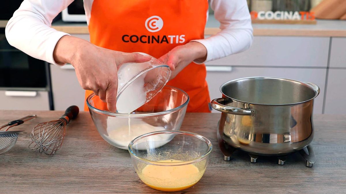 Receta de leche frita  paso 2