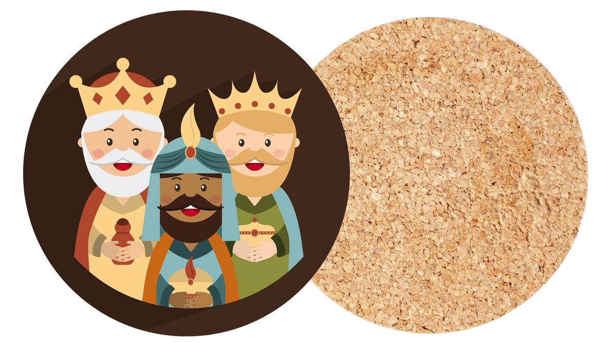 Posavasos Reyes magos