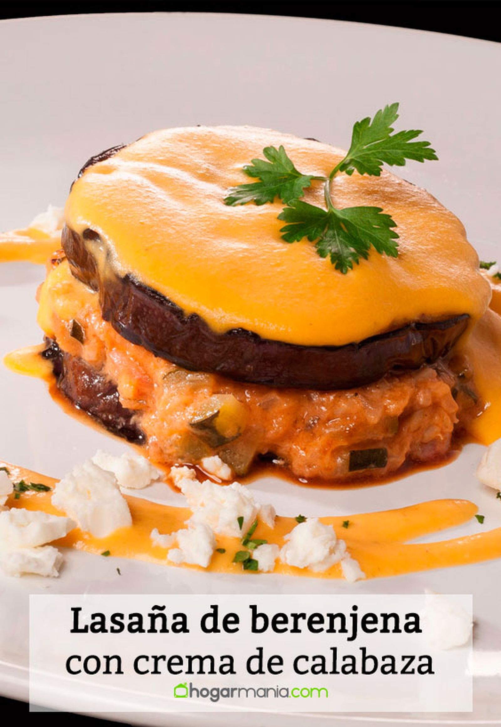 lasana berenjena crema calabaza pin