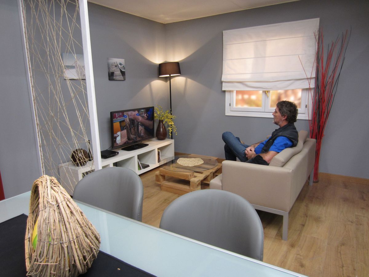 Cómo hacer un biombo de cuerdas paso 12