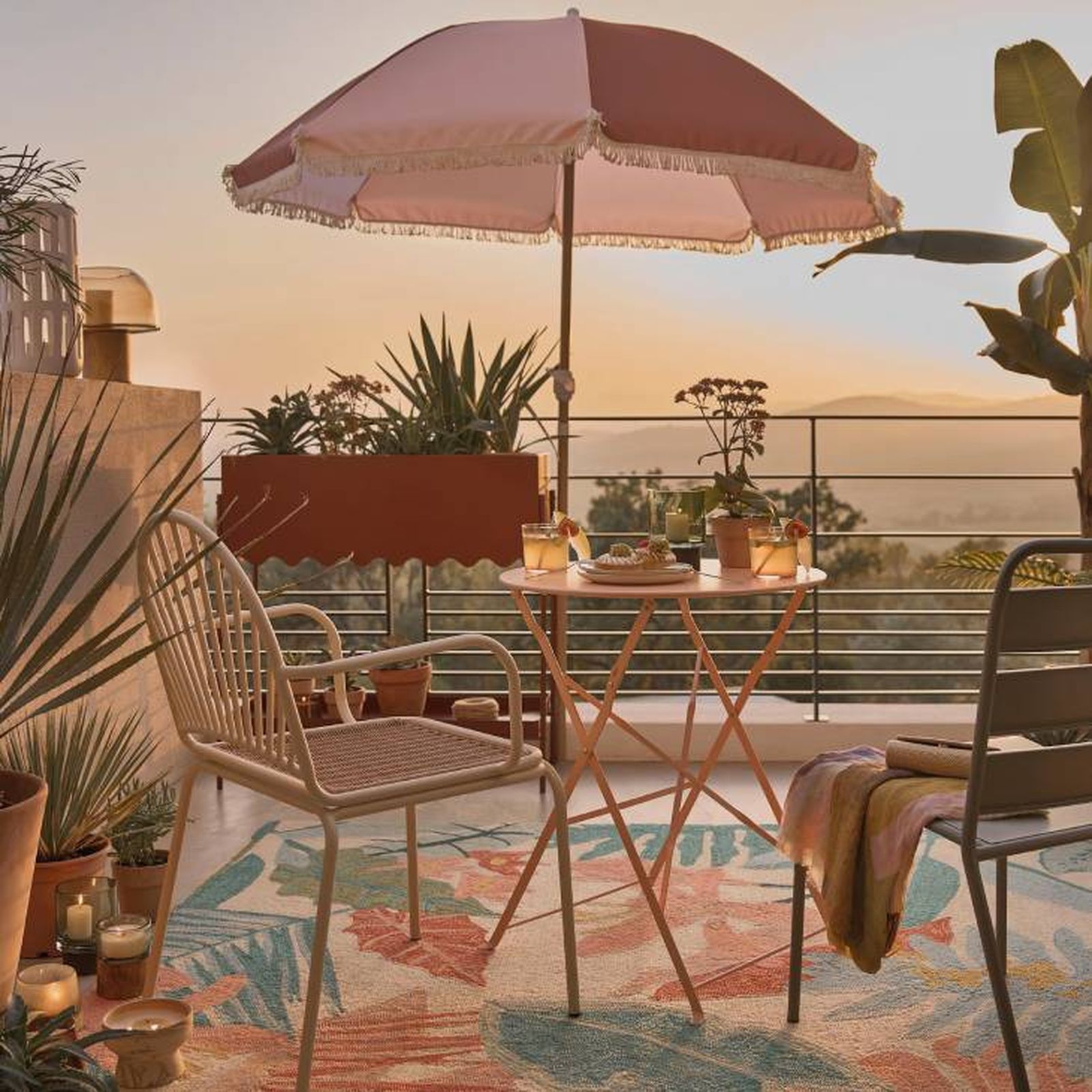sombrilla vintage nicolo maisons du monde