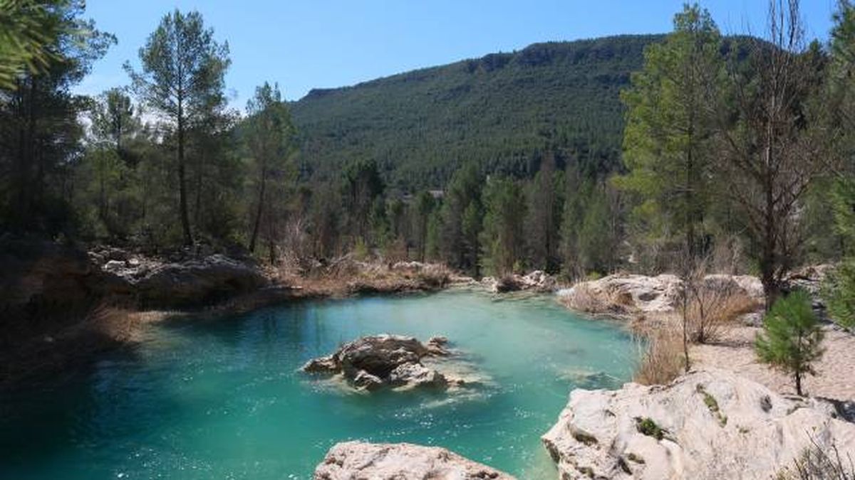 piscina natural las chorreras del cabriel