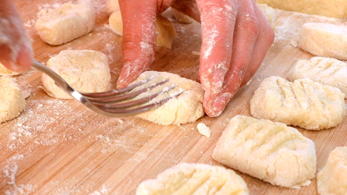 Receta de ñoquis de patata caseros   Paso 6