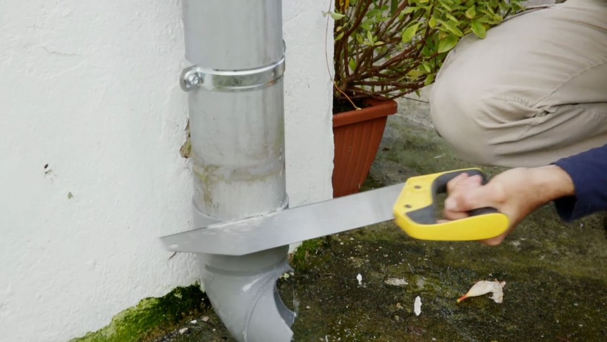 Cómo sustituir un codo de tubería paso 1