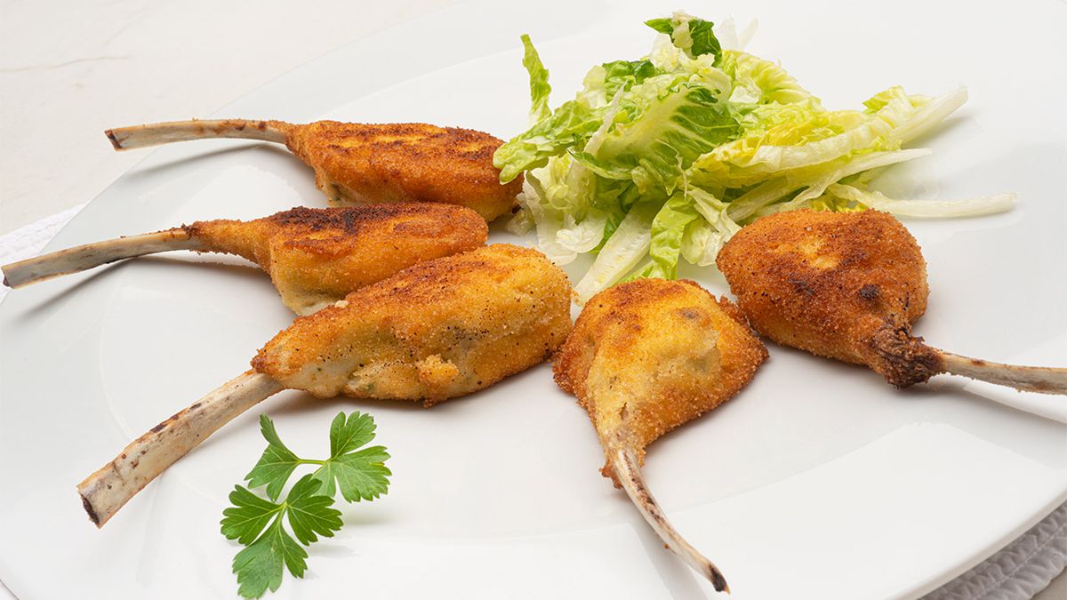 KARL66770321 chuletillas de cordero villeroy receta karlos arguinano